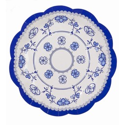 Picture of Party Porcelain - Blue Small Plates