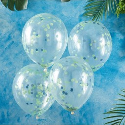 Picture of Dinosaur Confetti Balloons