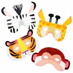 Show details for Wild Animals Face Masks Picture of Wild Animals Face Masks