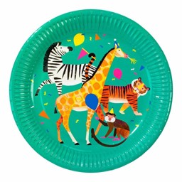 Picture of Wild Animals Paper Plates