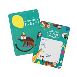 Picture of Wild Animal Party Invitations