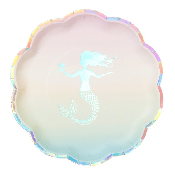 Picture of Mermaid Paper Plates