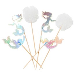 Show details for Mermaid Cake Toppers Picture of Mermaid Cake Toppers