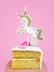 Picture of  Unicorn Large Cake Candle