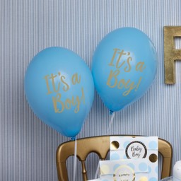Show details for Blue Balloons - Its A Boy Picture of Blue Balloons - Its A Boy