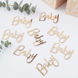 Show details for Oh Baby Gold Table Confetti Picture of Oh Baby Gold Table Confetti