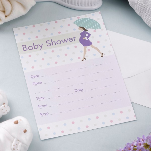 Picture of Showered With Love Party Invitations