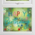Picture of Rainbow Happy Birthday Window Stickers