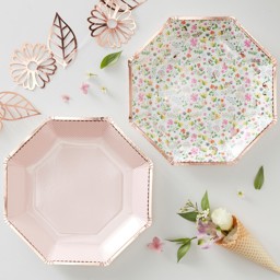 Picture of Paper Plates - Ditsy Floral