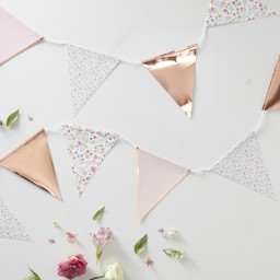Picture of Rose Gold Ditsy Floral Bunting