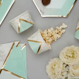 Show details for Treat Tubs - Colour Block Marble - Mint Picture of Treat Tubs - Colour Block Marble - Mint