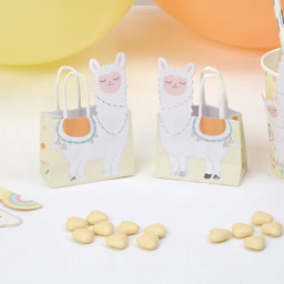 Show details for Small Llama Love Treat Bags Picture of Small Llama Love Treat Bags