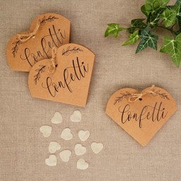 Show details for Hearts & Krafts Tissue Confetti Picture of Hearts & Krafts Tissue Confetti