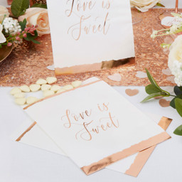 Show details for Rose Gold Sweetie Bags Picture of Rose Gold Sweetie Bags