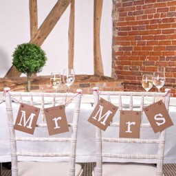 Picture of Just My Type Mr & Mrs Chair Bunting