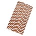 Picture of Rose Gold Striped Paper Straws