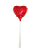 Picture of Red Foiled Chocolate Heart Lollipop