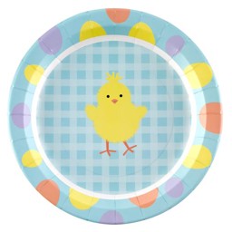 Picture of Easter Chick Paper Plates 