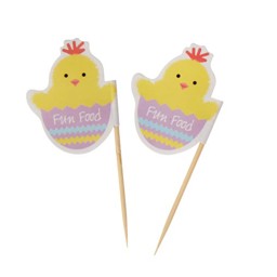 Picture of Easter Chick Food Picks