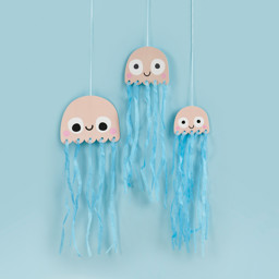 Show details for Hanging Jellyfish Picture of Hanging Jellyfish