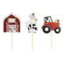 Picture of Farmyard Animal Cupcake Toppers