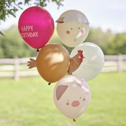 Picture of Farmyard Animal Balloons 
