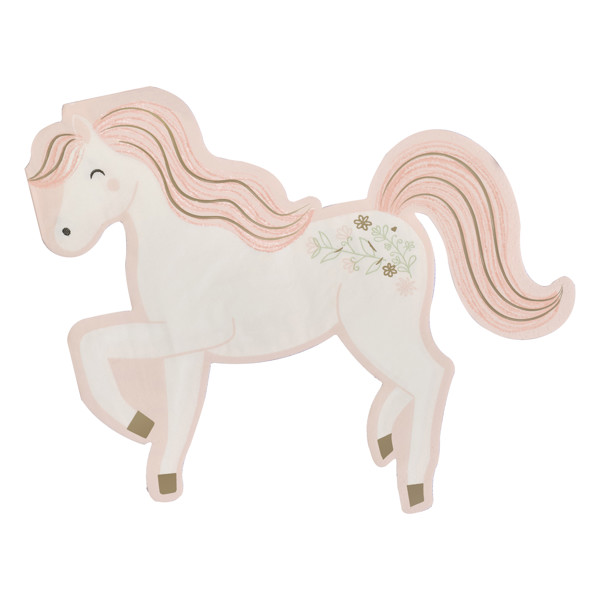 Picture of Princess Horse Paper Napkins