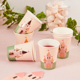 Show details for Princess Castle Paper Cups Picture of Princess Castle Paper Cups