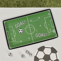 Show details for Football Pitch Paper Plates Picture of Football Pitch Paper Plates