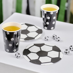 Show details for Football Shaped Paper Napkins Picture of Football Shaped Paper Napkins
