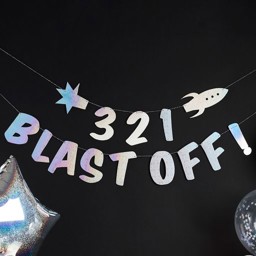 Show details for 321 Blast Off Banner Picture of 321 Blast Off Banner