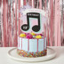 Picture of Let's Dance Custom Name Cake Topper