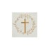 Picture of Gold Cross Foiled Paper Napkins