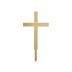 Picture of Gold Acrylic Cross Cake Topper