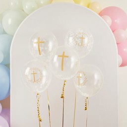 Picture of Cross Confetti Balloons