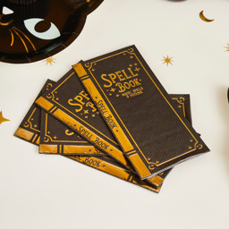 Show details for Spell Book Paper Napkins Picture of Spell Book Paper Napkins