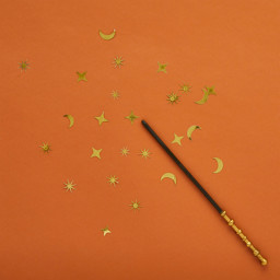 Show details for Gold Magic Spell Table Scatter Picture of Gold Magic Spell Table Scatter