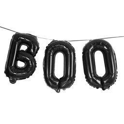 Show details for BOO Foil Balloon Garland Picture of BOO Foil Balloon Garland