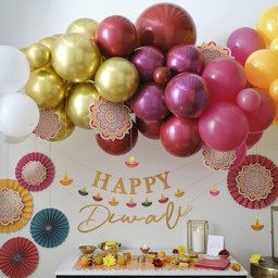 Picture of Diwali Decorative Balloon Arch Kit