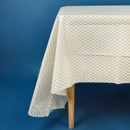 Picture of Gold Paper Tablecloth