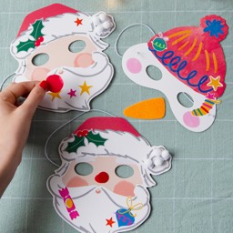 Picture of Craft With Santa Mask Kit