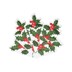 Picture of Holly Shaped Paper Napkins