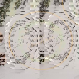 Show details for Merry Christmas Gold Foiled Paper Plates Picture of Merry Christmas Gold Foiled Paper Plates