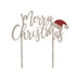 Picture of Merry Christmas Santa Cake Topper