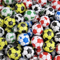 Show details for Milk Chocolate Footballs Picture of Milk Chocolate Footballs