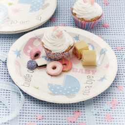 Show details for Tiny Feet Paper Plates Picture of Tiny Feet Paper Plates