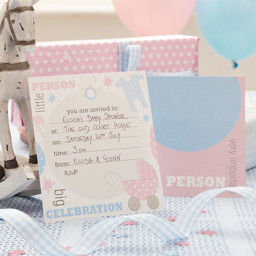 Picture of Tiny Feet Invitations