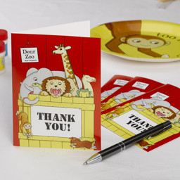 Picture of Dear Zoo Thank You Cards