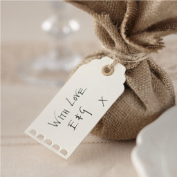 Show details for Vintage Affair - Luggage Tags - Ivory Picture of Vintage Affair - Luggage Tags - Ivory