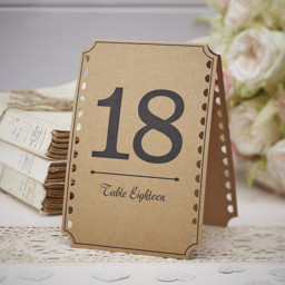 Show details for Vintage Affair - Table Numbers 13-24 Picture of Vintage Affair - Table Numbers 13-24